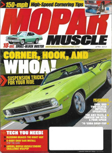 MOPAR MUSCLE 2012 APR - KILLER SUSPENSION, 2-SEAT 59 IMPERIAL SPEEDSTER 